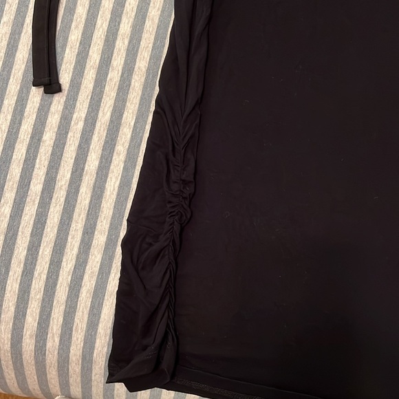 Lane Bryant Black short-sleeved blouse 22/24 - Picture 6 of 8